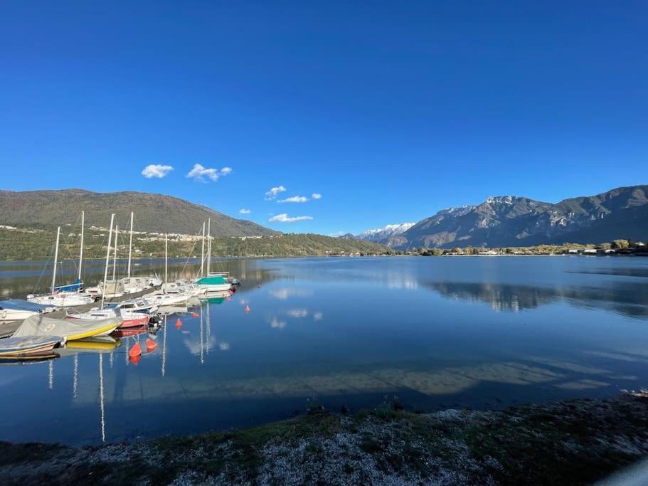 Fronte LagoResidencegarden, Moderno Appartamento Calceranica al Lago Zewnętrze zdjęcie